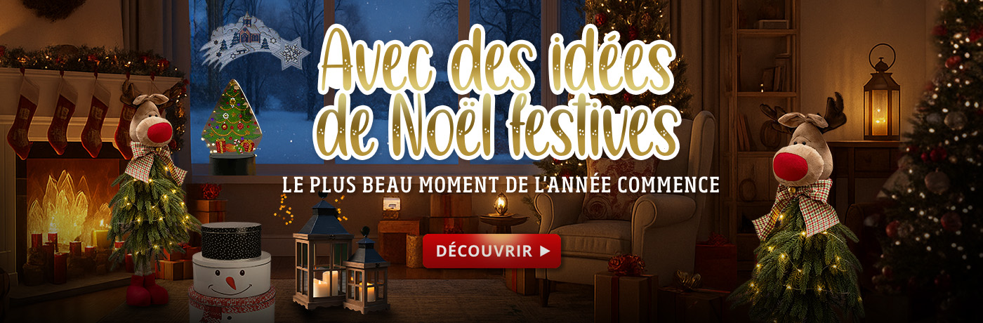 Idées de Noël festives chez EUROtops