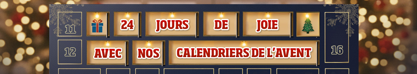 Découvrez les calendriers de l’Avent chez EUROtops