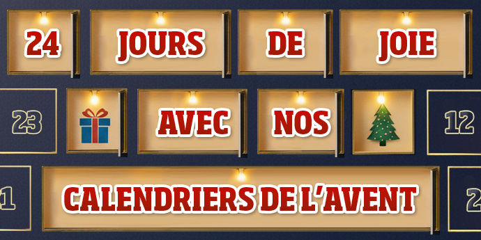 Découvrez les calendriers de l’Avent chez EUROtops