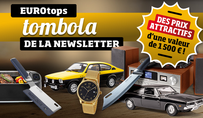 tombola du Newsletter EUROtops