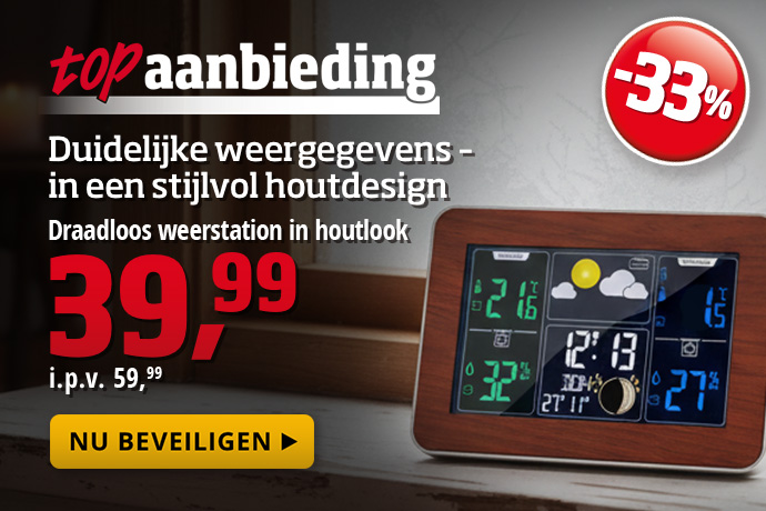 Topaanbieding - Station météo