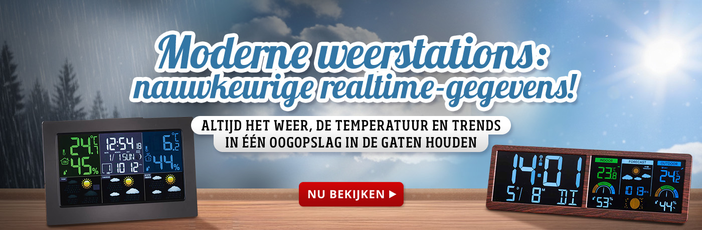 Moderne weerstations: alles wat belangrijk is over weer