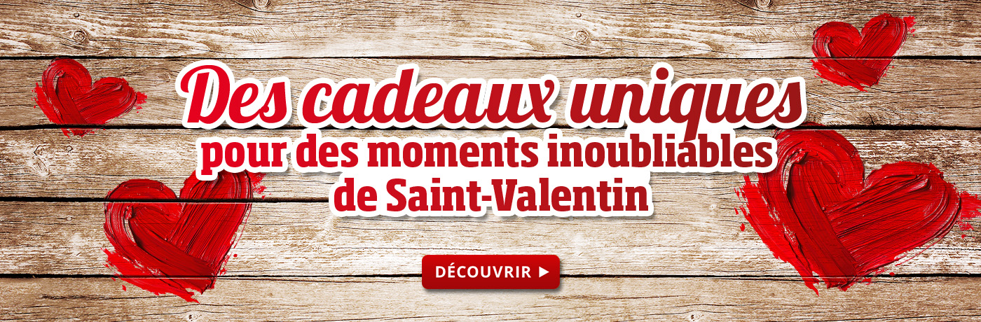 Des cadeaux uniques pour des moments inoubliables de Saint-Valentin