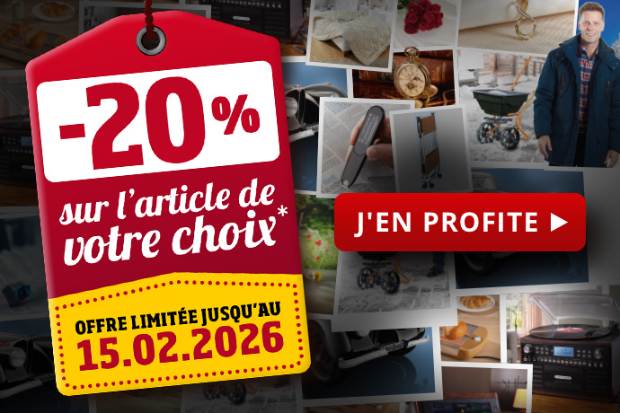20 % sur un article de votre choix chez Eurotops