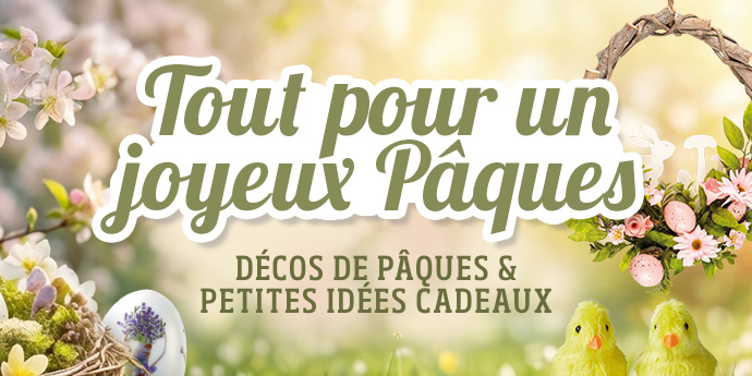 Décos de Pâques & petites idées cadeaux