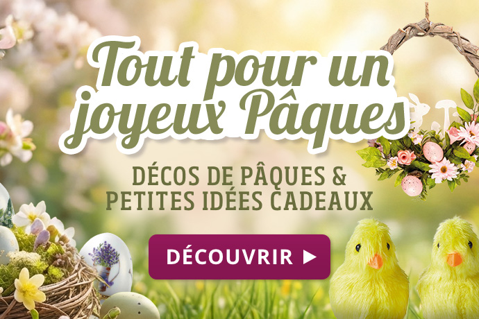 Décorations de Pâques et cadeaux chez EUROtops