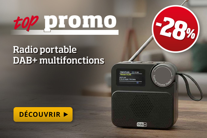 Topangebot - Radio portable DAB+ multifonctions