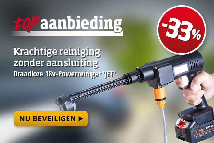 Topaanbieding - Nettoyeur puissant sans fil « Jet »