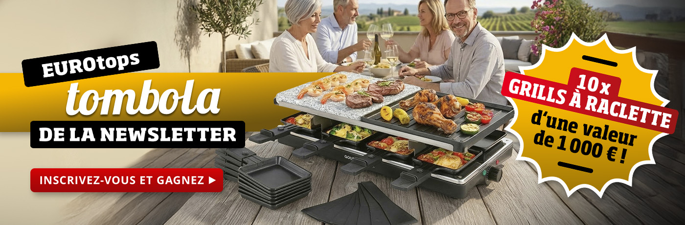 Tombola de la newsletter EUROtops