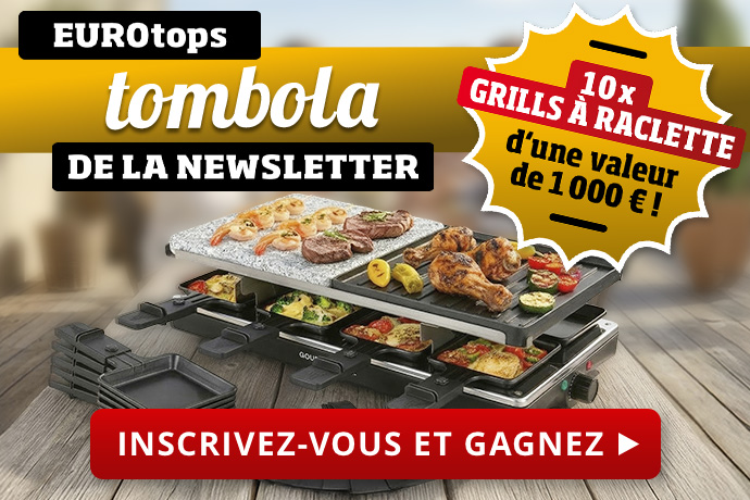 Tombola de la newsletter EUROtops