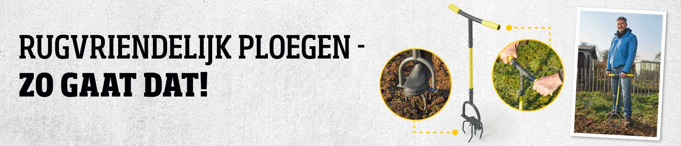 Of het nu gaat om het voorbereiden van plantwerkzaamheden, het maken van bedden (voor bemesting) of het beluchten van de grond: de bodemfrees maakt het u gemakkelijk en laat u al het werk vanuit staande positie doen!