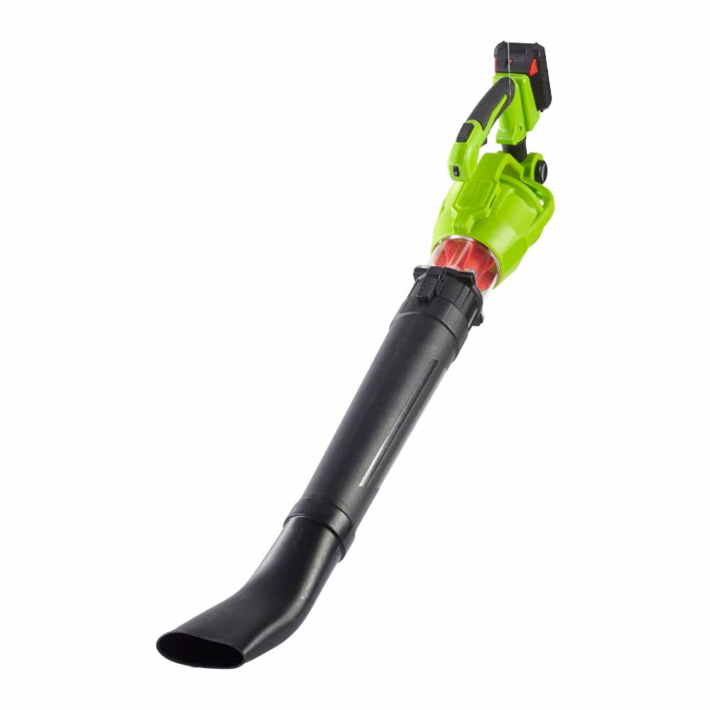Bladblazer met verlengde buis
