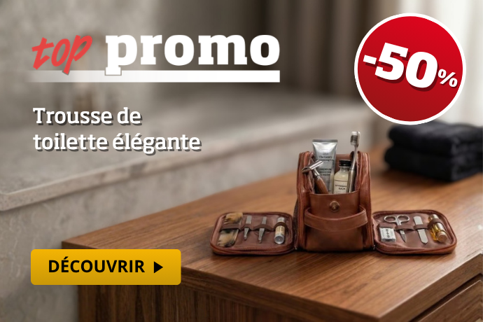 Top promo - Trousse de toilette élégante