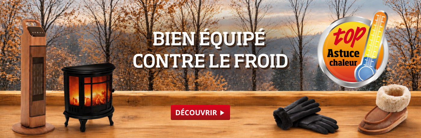 Parfaitement équipé contre le froid