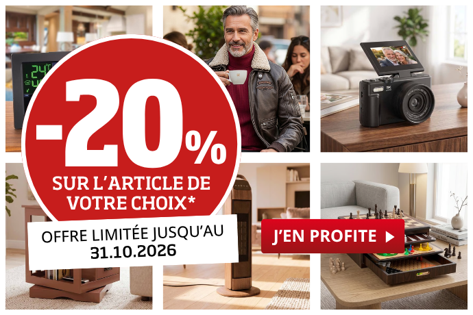 20 % sur un article de votre choix chez Eurotops
