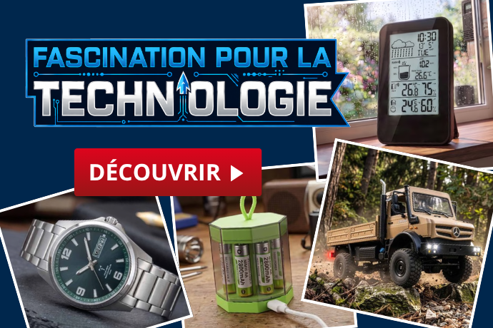 La fascination de la technologie