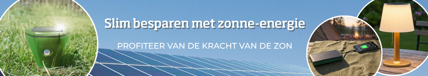Slim besparen met zonne-energie