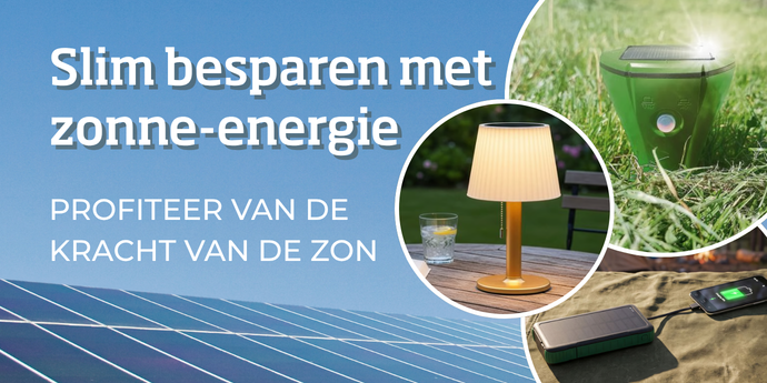 Slim besparen met zonne-energie