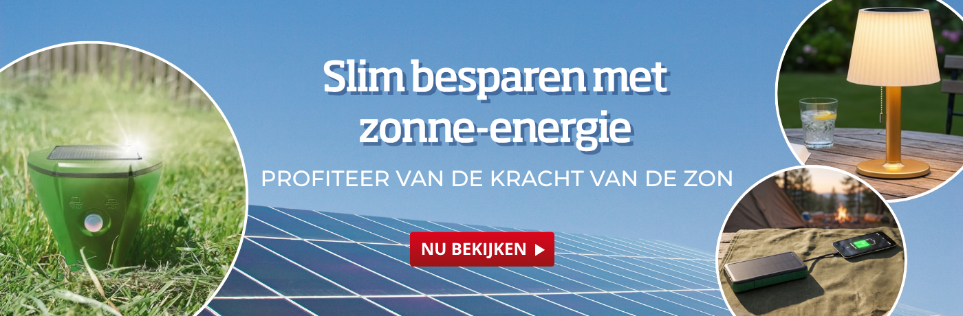 Slim besparen met zonne-energie