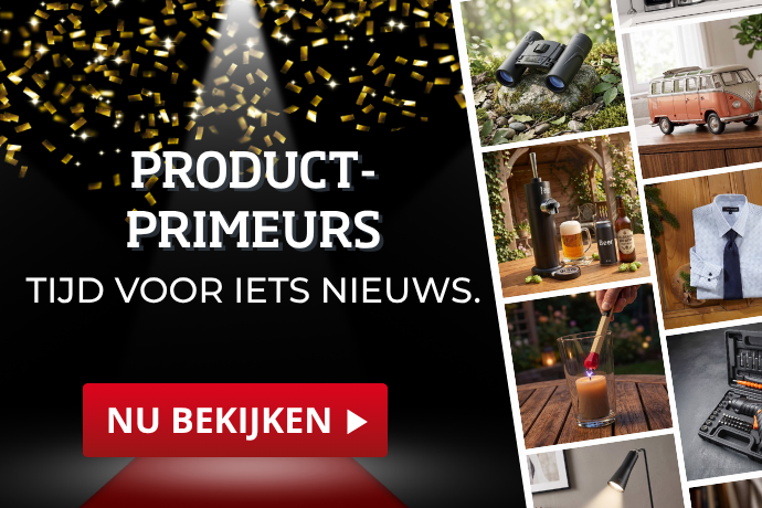 Productprimeurs - Tijd voor iets nieuws