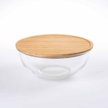 Saladier en verre premium 3,4 l