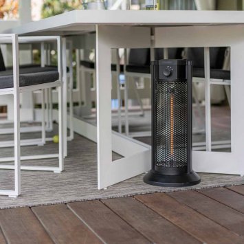 Chauffage de terrasse sur pied