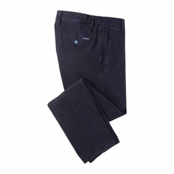 Pantalon en coton avec ceinture flex