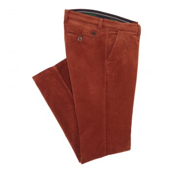 Pantalon en fin velours côtelé