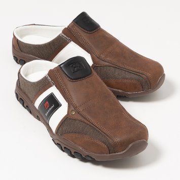 Open slippers voor heren