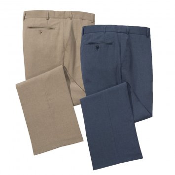 Lot de 2 pantalons de voyage 2 pantalons 