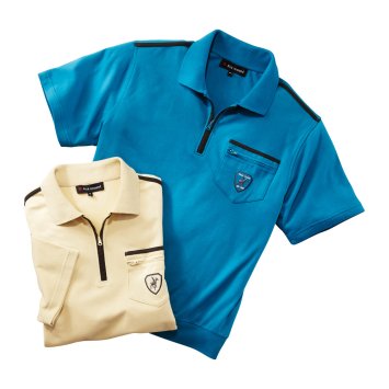 Polo confort interlock