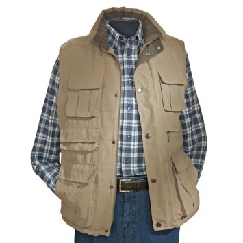 Veste 11 poches en microskin