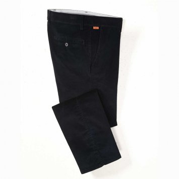 Pantalon sportif en velours côtelé