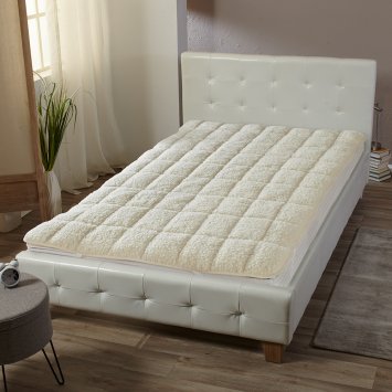 Surmatelas en laine d'agneau