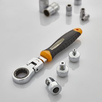 Jeu de clés à cliquet ajustables