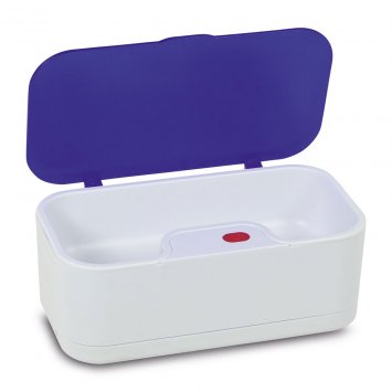 Mobiele brillenreiniger