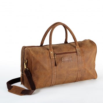 Sac de voyage en cuir de buffle