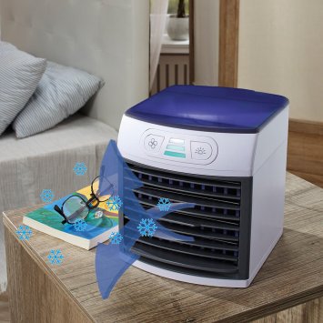 Mini climatiseur avec lumière d’ambiance