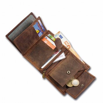 Rundleren portemonnee