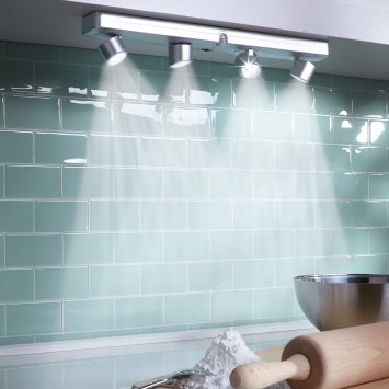 Réglette lumineuse 4 spots