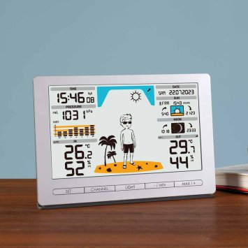Station météo radiopilotée « Meteo Man »