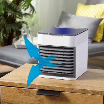 Mini climatiseur avec lumière d’ambiance