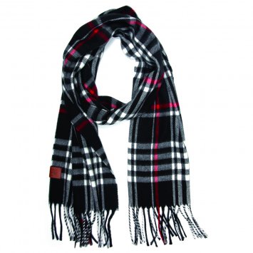 Écharpe à carreaux