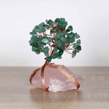 Lithothérapie décorative « Arbre de jade »