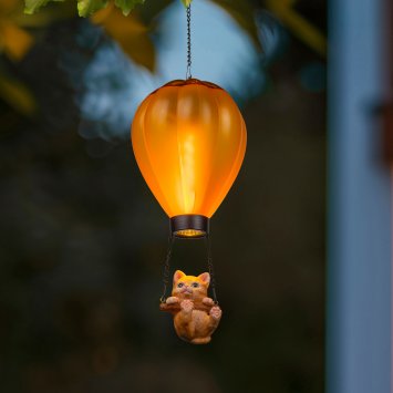 Montgolfières solaires à LED en lot de 2