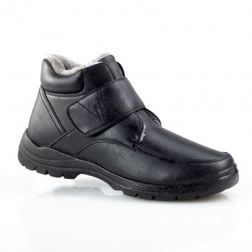 Bottes à fermeture auto-agrippante et doublure chaude