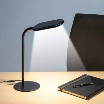 Lampe de table avec col de cygne