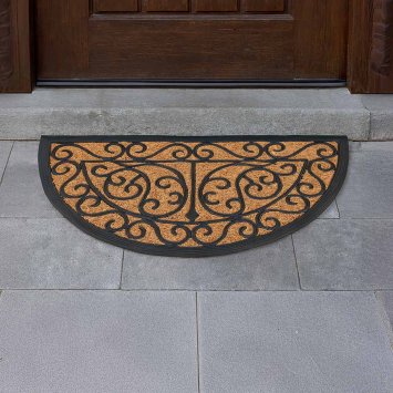 Halfronde deurmat