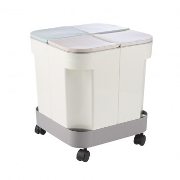 Système de tri des déchets "4 en 1"