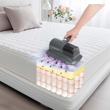 Aspirateur à main sans fil anti-acariens